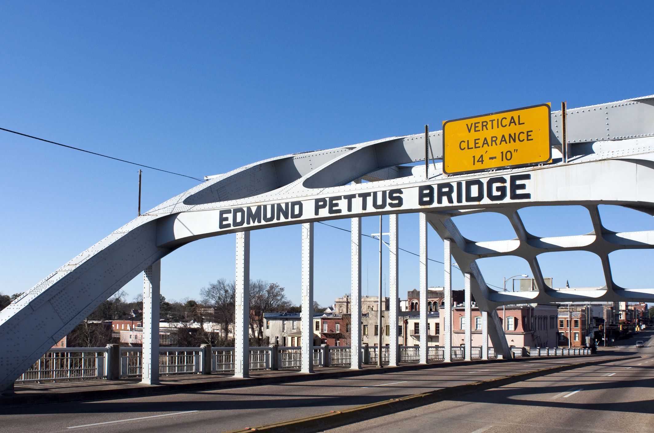 The Edmund Pettus Bridge in Selma, Alabama